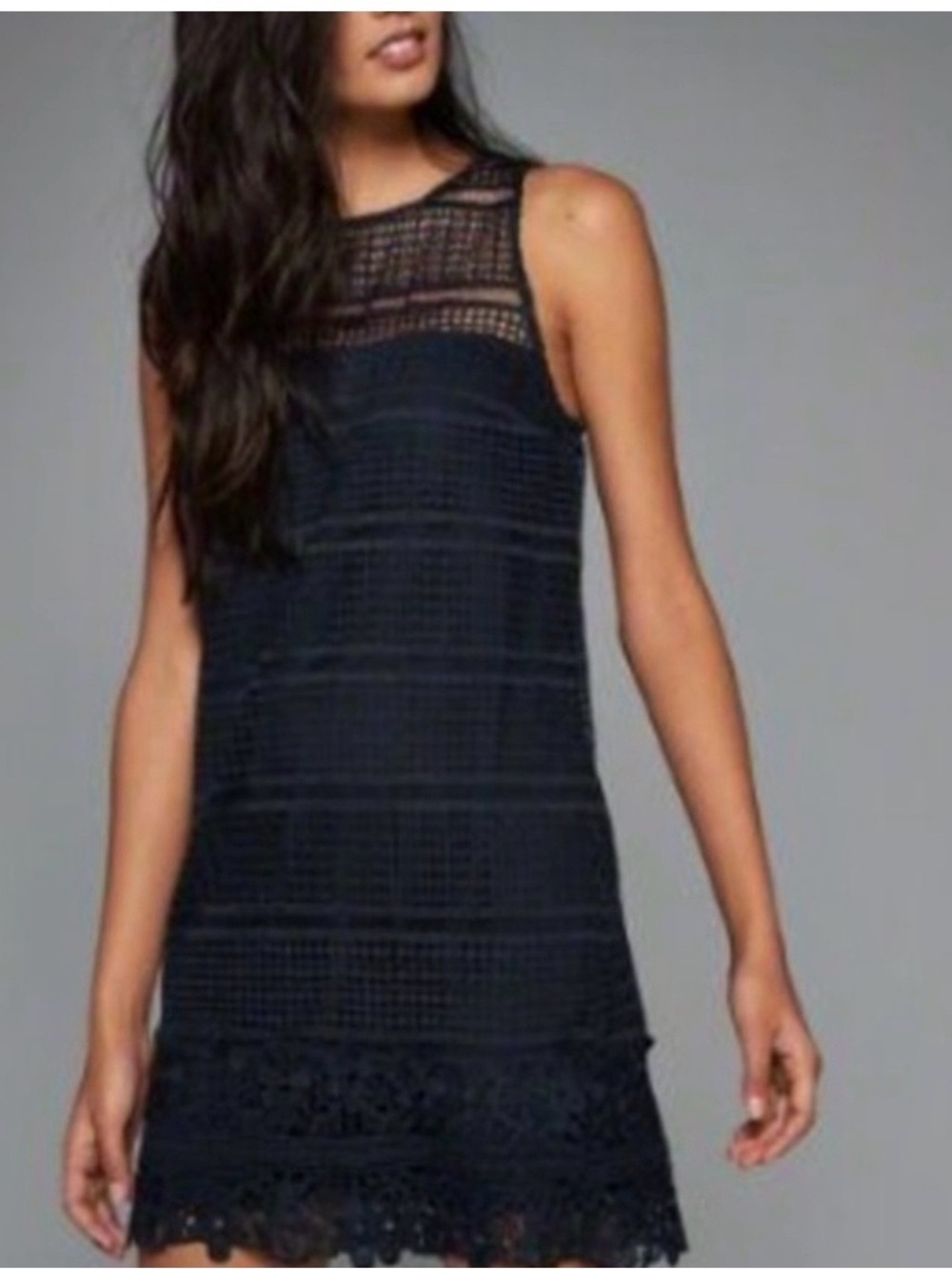 Abercrombie & Fitch Sleeveless Black Dress great condition size L retails $68